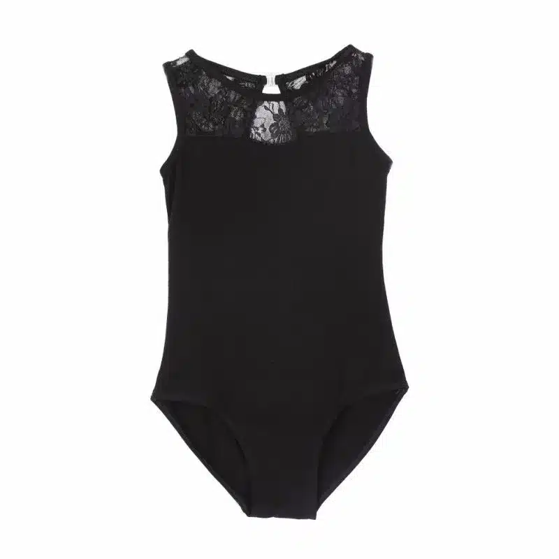 gymnastics leotard Lycra Lace Bodysuit Girls Dance Leotard Open Back Ballet Dancewear Ladies Costumes 7