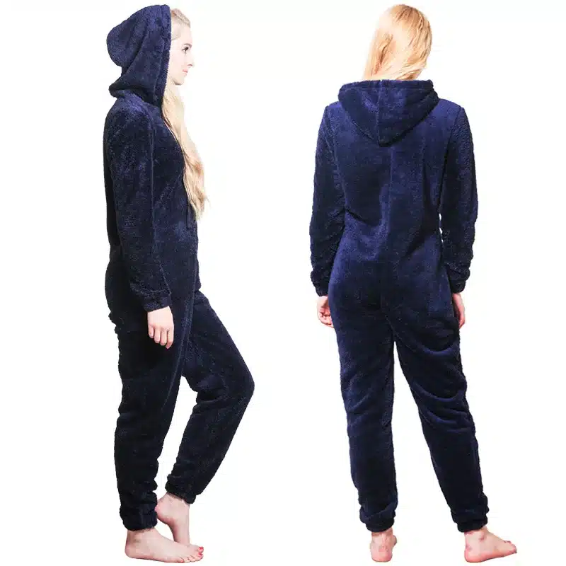 Winter Warm Pyjamas Women Onesies Fluffy Fleece Jumpsuits Sleepwear Overall Plus Size Hood Sets Pajamas Onesie For Women Adult 13