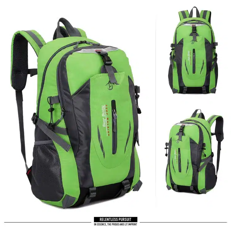 2018 Fashion school bag Waterproof Nylon men Backpack Bag women mochila Escolar Travel Bag Rucksack trekking bag Large Capacity 17