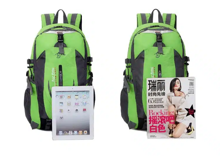 2018 Fashion school bag Waterproof Nylon men Backpack Bag women mochila Escolar Travel Bag Rucksack trekking bag Large Capacity 32
