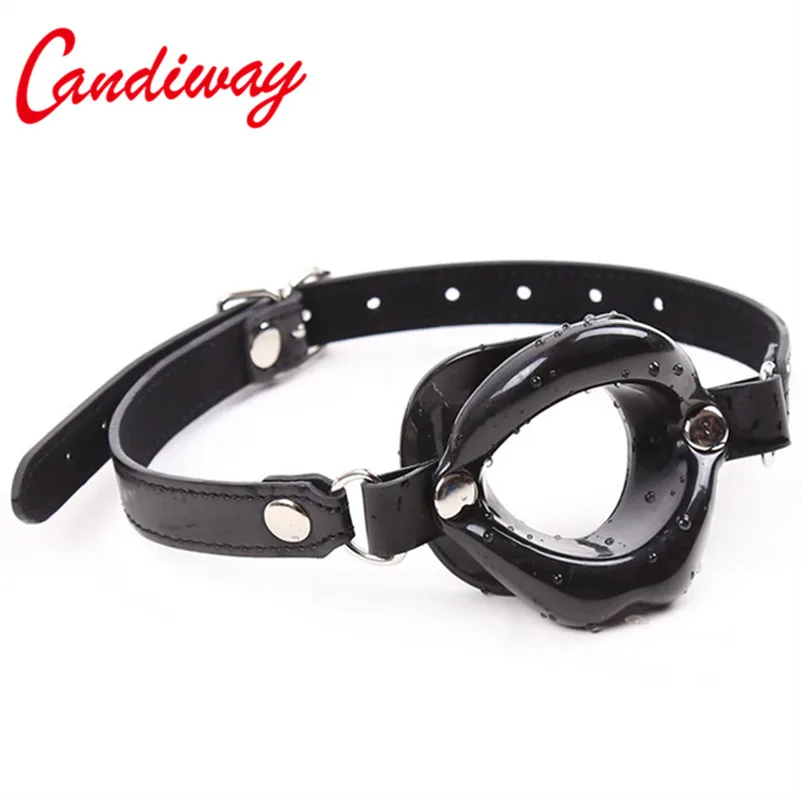 Candiway Cock Sucker Mouth Gag Erotic Toys Sexy Lip Oral Sex Gag Bondage Restraints Fetish BDSM Slave Adult Sex Toy For Couples 10