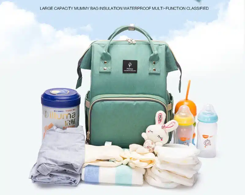 2018 Baby Diaper Bag With USB Interface Large Capacity Waterproof Nappy Bag Kits Mummy Maternity Travel Backpack Nursing Handbag 11