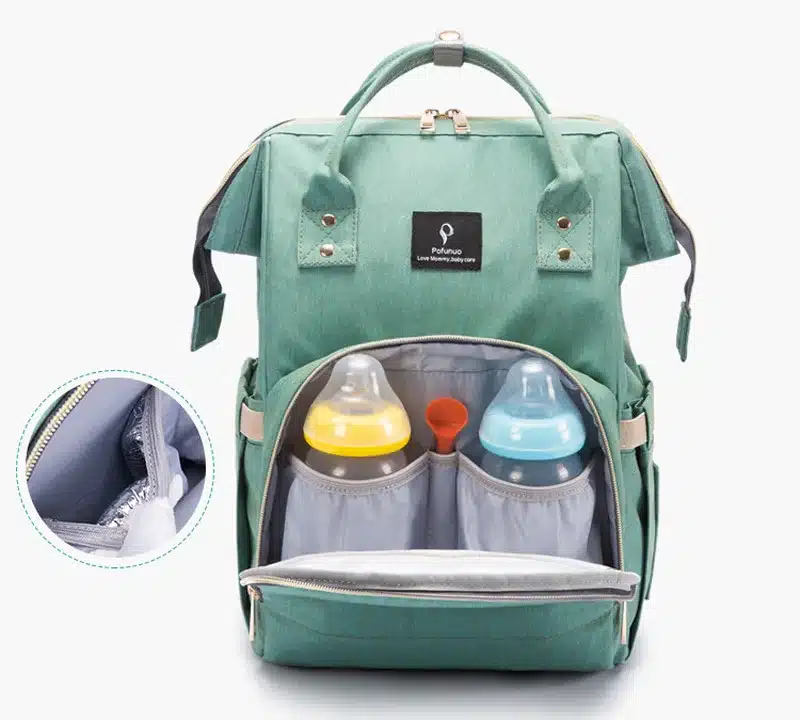 2018 Baby Diaper Bag With USB Interface Large Capacity Waterproof Nappy Bag Kits Mummy Maternity Travel Backpack Nursing Handbag 16