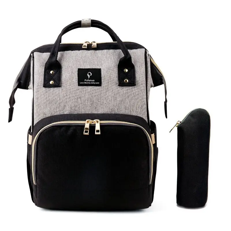 2018 Baby Diaper Bag With USB Interface Large Capacity Waterproof Nappy Bag Kits Mummy Maternity Travel Backpack Nursing Handbag 23