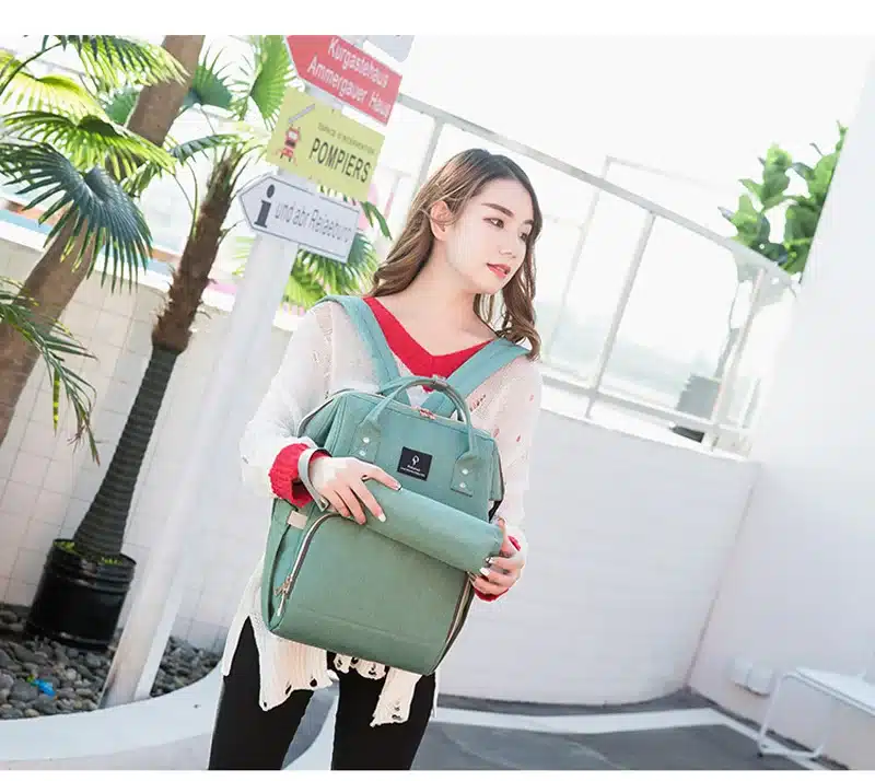 2018 Baby Diaper Bag With USB Interface Large Capacity Waterproof Nappy Bag Kits Mummy Maternity Travel Backpack Nursing Handbag 26