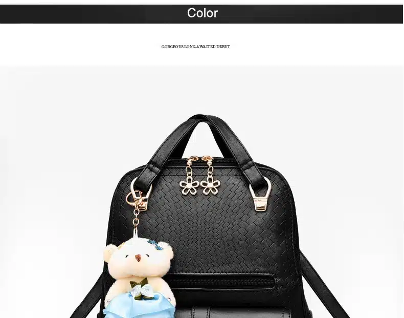 2018 Variety Women Backpack PU Leather School Bags For Teenagers Girls Leisure Backpacks Female Rucksack 15