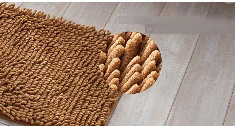 80*120cm Bathroom Mats Large Soft Chenille Bedroom Carpet Doormat Non-Slip Kitchen Bath Mats Doormat Custom Home Decoration 4