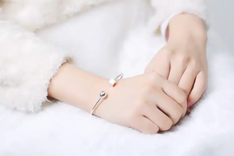 Fashion Circle Square Open Bracelet Women Street Taste Geometry Bracelets & Bangles Jewelry Bijoux Rose Gold-color 19