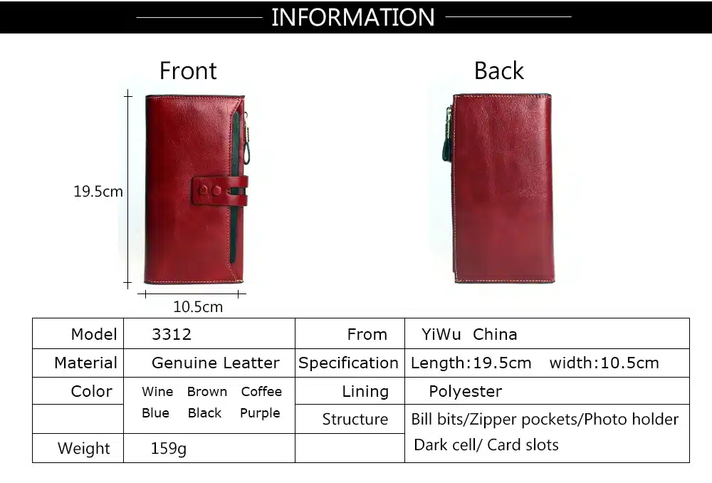 Tauren 2018 New Women Wallets Genuine Leather High Quality Long Design Clutch Cowhide Wallet High Quality Fashion Female Purse 9