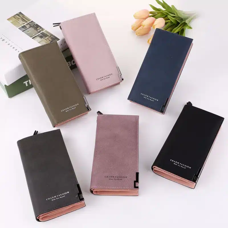 Women Wallets Fashion Lady Wristlet Handbags Long Money Bag Zipper Coin Purse Cards ID Holder Clutch Woman Wallet Burse Notecase 1