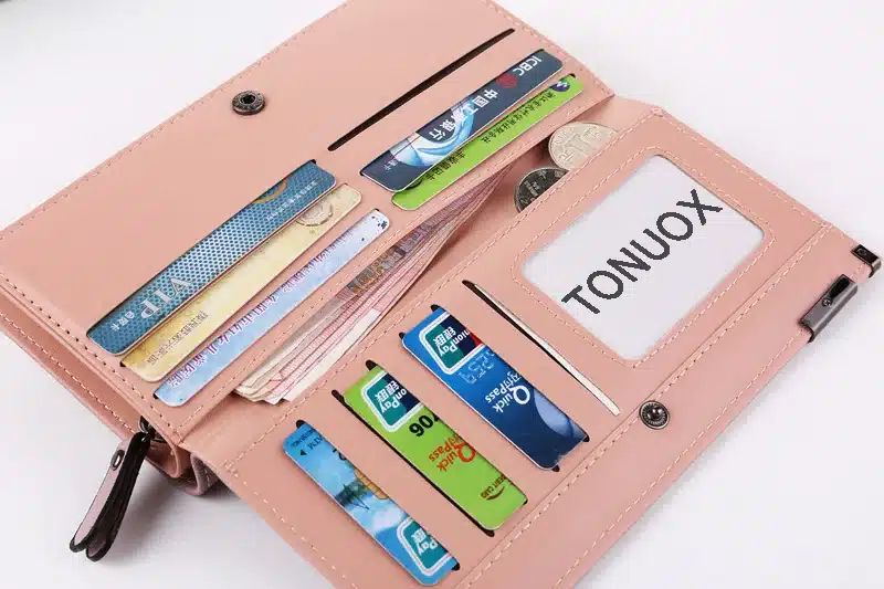 Women Wallets Fashion Lady Wristlet Handbags Long Money Bag Zipper Coin Purse Cards ID Holder Clutch Woman Wallet Burse Notecase 13