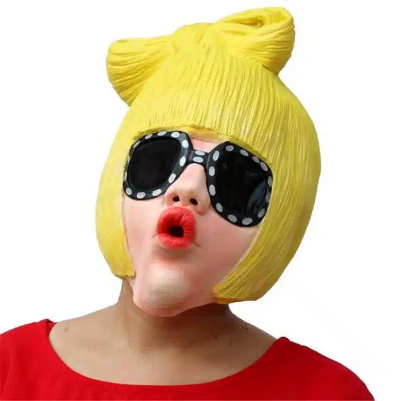 Lady Gaga mask | kujundav pilt e-kaubamaja pildikogust
