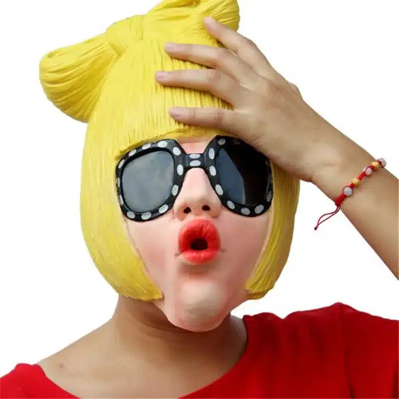 Lady Gaga mask | kujundav pilt e-kaubamaja pildikogust