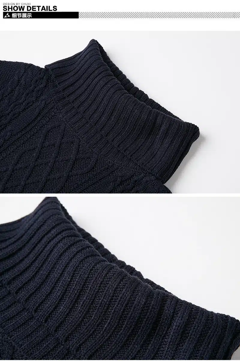 2018 Women Fashion Turtleneck Thick Sweater Dresses Plus Size Casual Sexy Knitted Cotton Autumn Winter Dress Vestidos 21