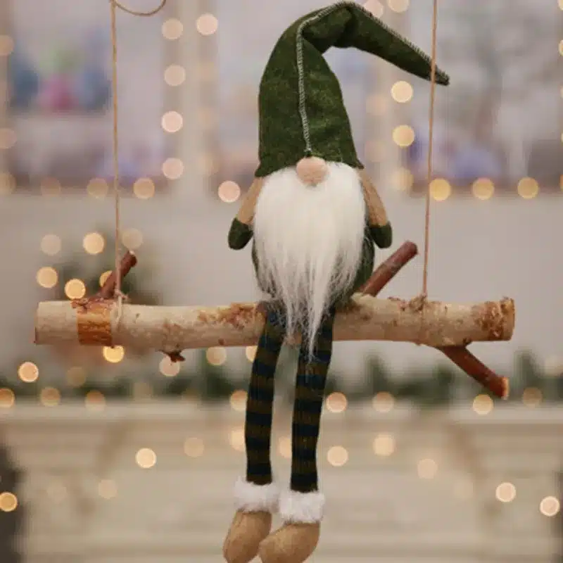 Christmas Decoration Cute Sitting Long-legged Elf Festival New Year Dinner Party 2018 Christmas Decorations for Home 16