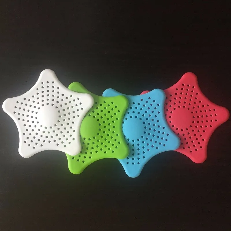 Silicone Suckers Kitchen Bathroom Sink Accessories For Bathroom Sucker Sink Filter Sewer Hair Colanders Strainers Filter D0001 17