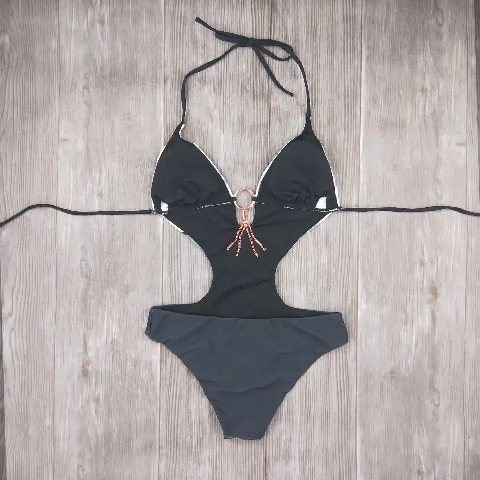 Sexy Thong Backless One Piece Swimsuit 2019 Plus Size Swimwear Women Bathing Beach wear Swimming Suit Swim Womens Swimsuit 15