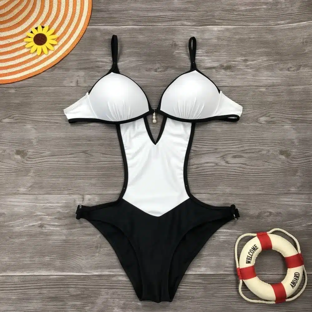 Sexy Thong Backless One Piece Swimsuit 2019 Plus Size Swimwear Women Bathing Beach wear Swimming Suit Swim Womens Swimsuit 42