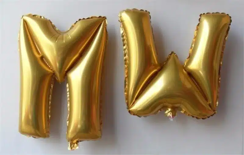 40 inch gold giant letter foil balloons wedding decoration inflatable helium happy birthday letters balloon event party supplies 6