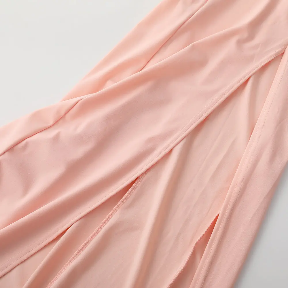 Summer New Arrival Off Shoulder Sexy Black Pink Dress 2019 Sexy Split The Fork Dress Women Elegant Slash Neck long Dress Vestido 31