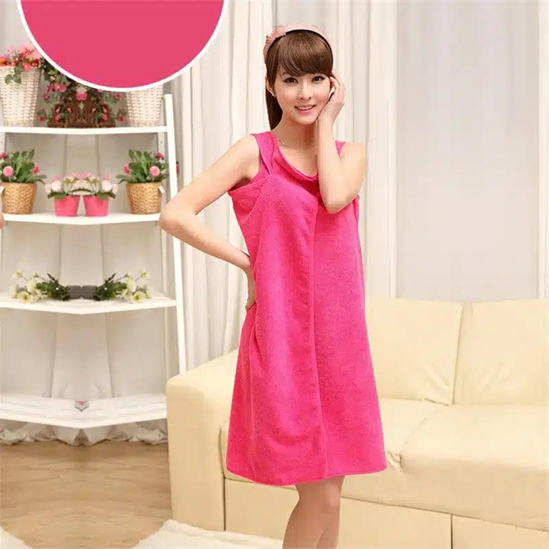 Comfortable fast drying microfiber towel can worn sexy super absorbent adult towel ladies toiletries beach towels bath supplies 10
