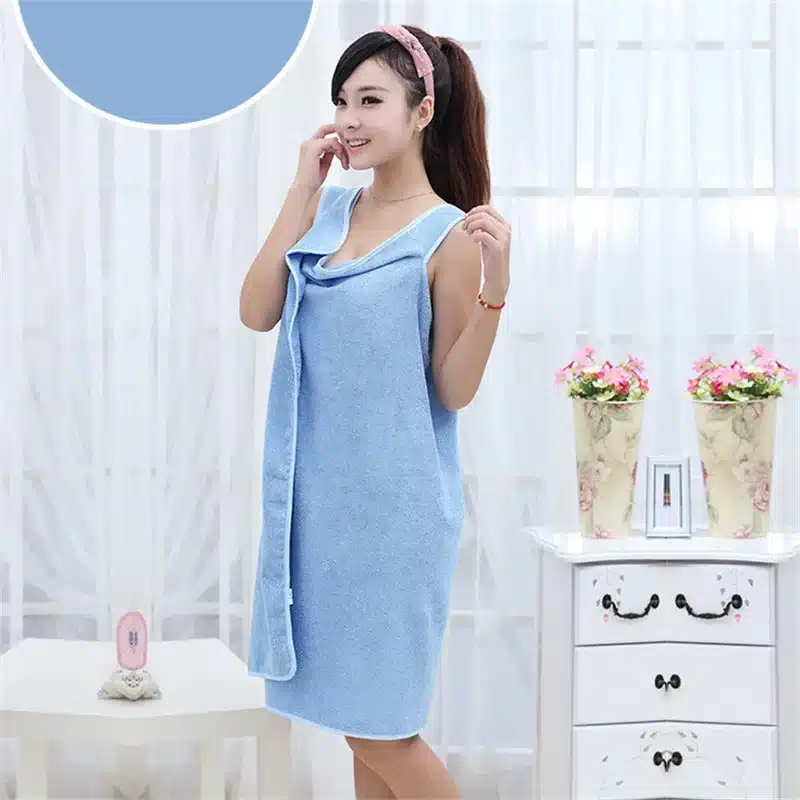 Comfortable fast drying microfiber towel can worn sexy super absorbent adult towel ladies toiletries beach towels bath supplies 13