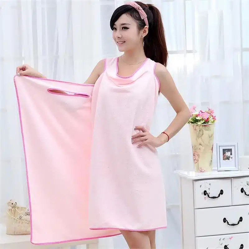 Comfortable fast drying microfiber towel can worn sexy super absorbent adult towel ladies toiletries beach towels bath supplies 14