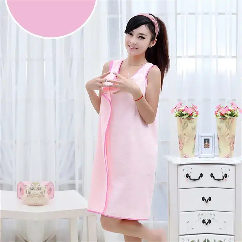 Comfortable fast drying microfiber towel can worn sexy super absorbent adult towel ladies toiletries beach towels bath supplies 17