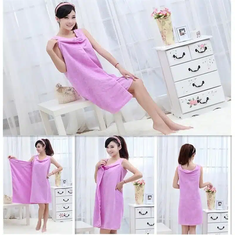 Comfortable fast drying microfiber towel can worn sexy super absorbent adult towel ladies toiletries beach towels bath supplies 21
