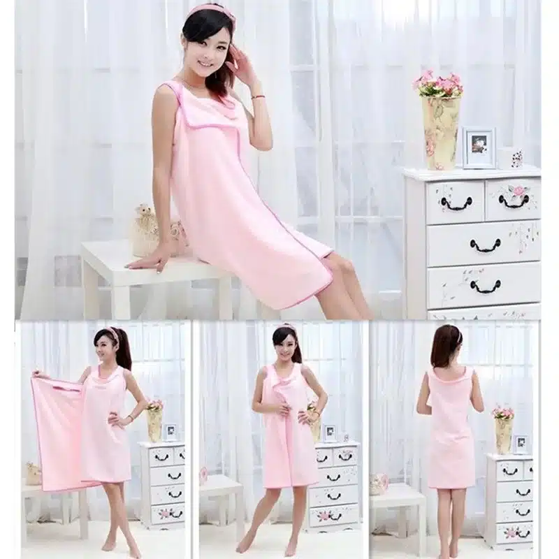 Comfortable fast drying microfiber towel can worn sexy super absorbent adult towel ladies toiletries beach towels bath supplies 24