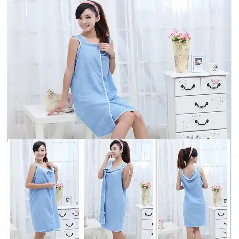 Comfortable fast drying microfiber towel can worn sexy super absorbent adult towel ladies toiletries beach towels bath supplies 27