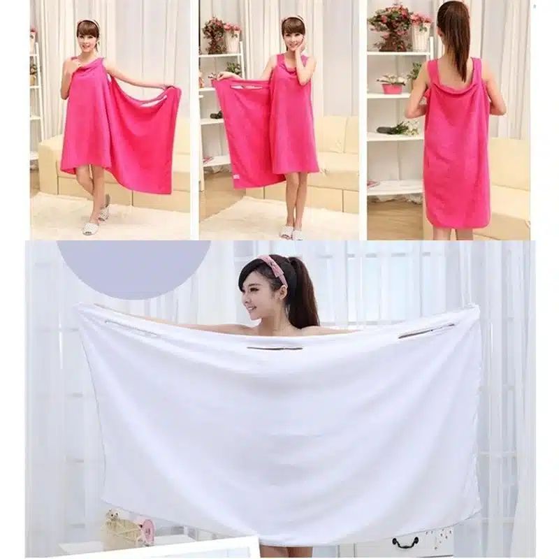 Comfortable fast drying microfiber towel can worn sexy super absorbent adult towel ladies toiletries beach towels bath supplies 30