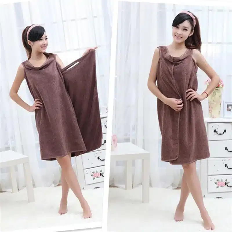 Comfortable fast drying microfiber towel can worn sexy super absorbent adult towel ladies toiletries beach towels bath supplies 34