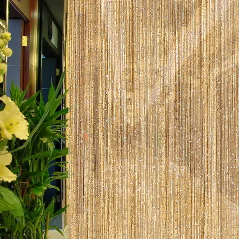 String Curtains Window Panel Curtains Divider Yarn Valance Home Decoration Cafe Kitchen Hanging Door Curtains 1m*2m T&246 #10 15