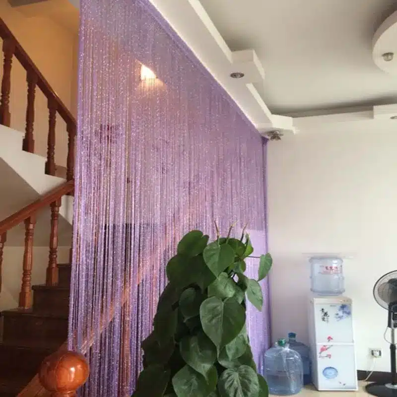 String Curtains Window Panel Curtains Divider Yarn Valance Home Decoration Cafe Kitchen Hanging Door Curtains 1m*2m T&246 #10 22
