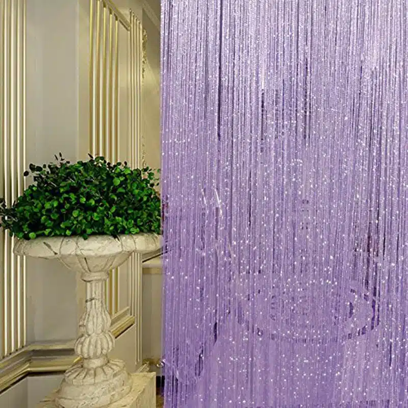 String Curtains Window Panel Curtains Divider Yarn Valance Home Decoration Cafe Kitchen Hanging Door Curtains 1m*2m T&246 #10 25