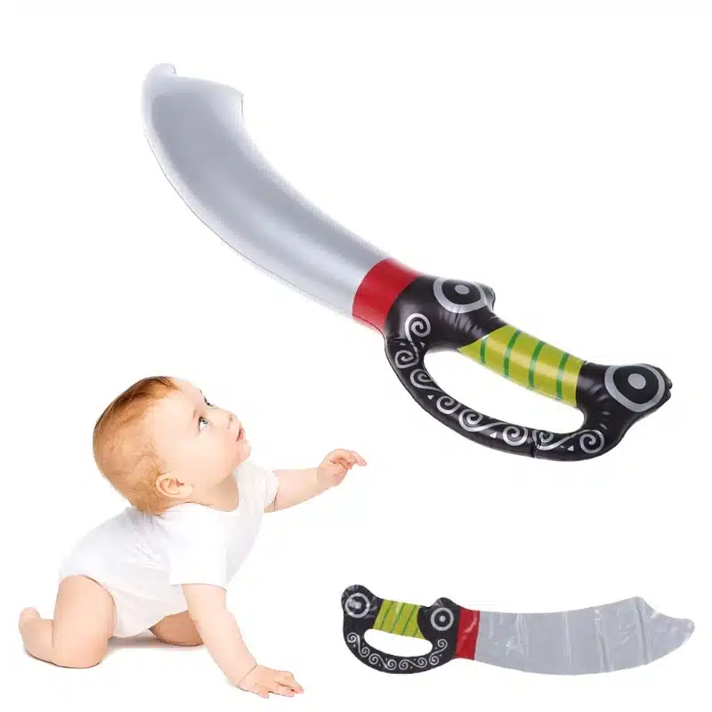 Pirate Swords Shape Inflatable Swords Outdoor Toys Kids Garden Yard Toys Gifts New Design 2