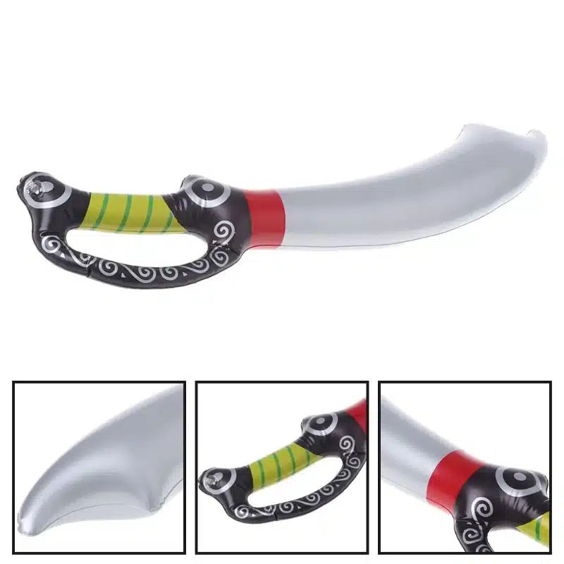 Pirate Swords Shape Inflatable Swords Outdoor Toys Kids Garden Yard Toys Gifts New Design 3