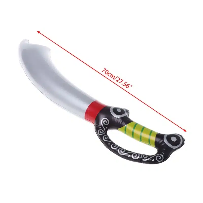 Pirate Swords Shape Inflatable Swords Outdoor Toys Kids Garden Yard Toys Gifts New Design 9