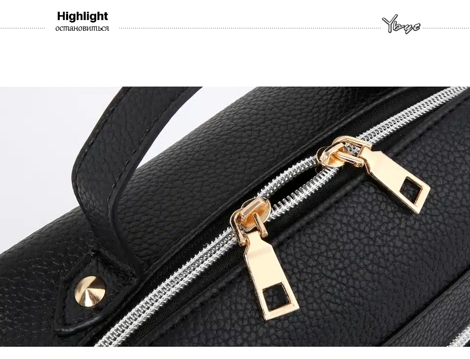 YBYT brand 2018 new fashion casual PU leather solid women handbags hotsale ladies shopping bga shoulder messenger crossbody bags 21