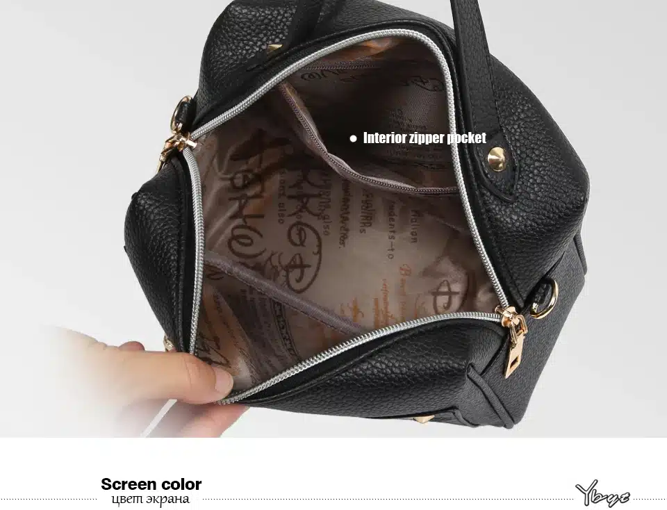 YBYT brand 2018 new fashion casual PU leather solid women handbags hotsale ladies shopping bga shoulder messenger crossbody bags 23