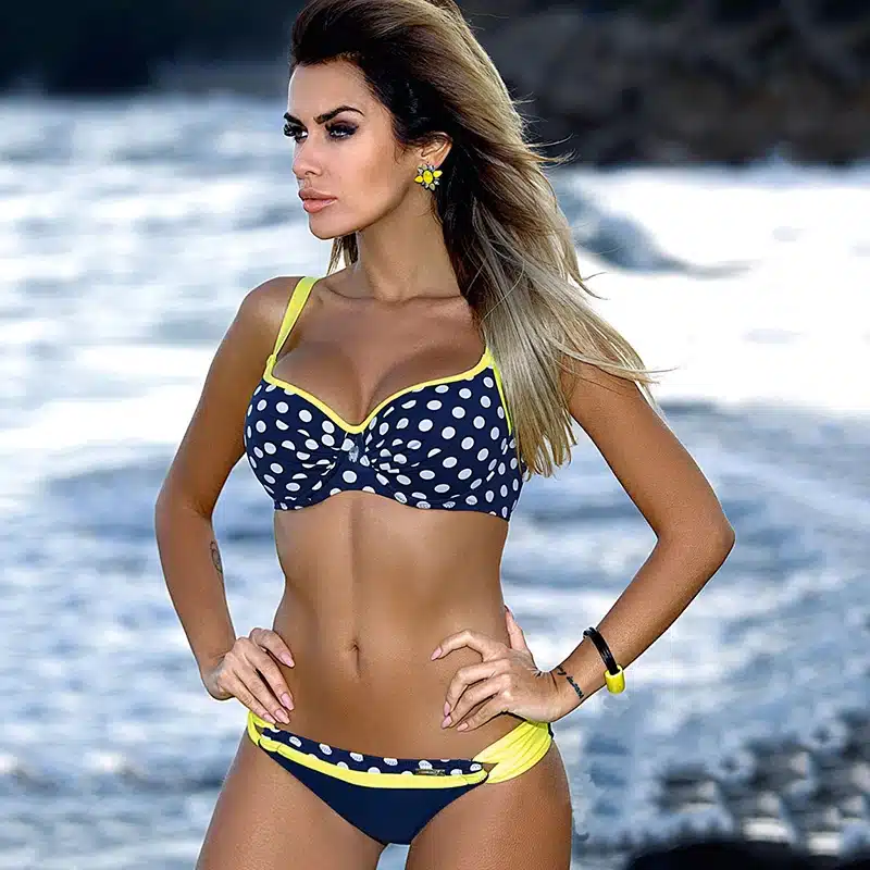 Sexy Print Bikini Set 2018 Women Push Up biquini Female Swimsuit Brazilian Bathing Suit Women bathers Beach Swimming Swimwear 23