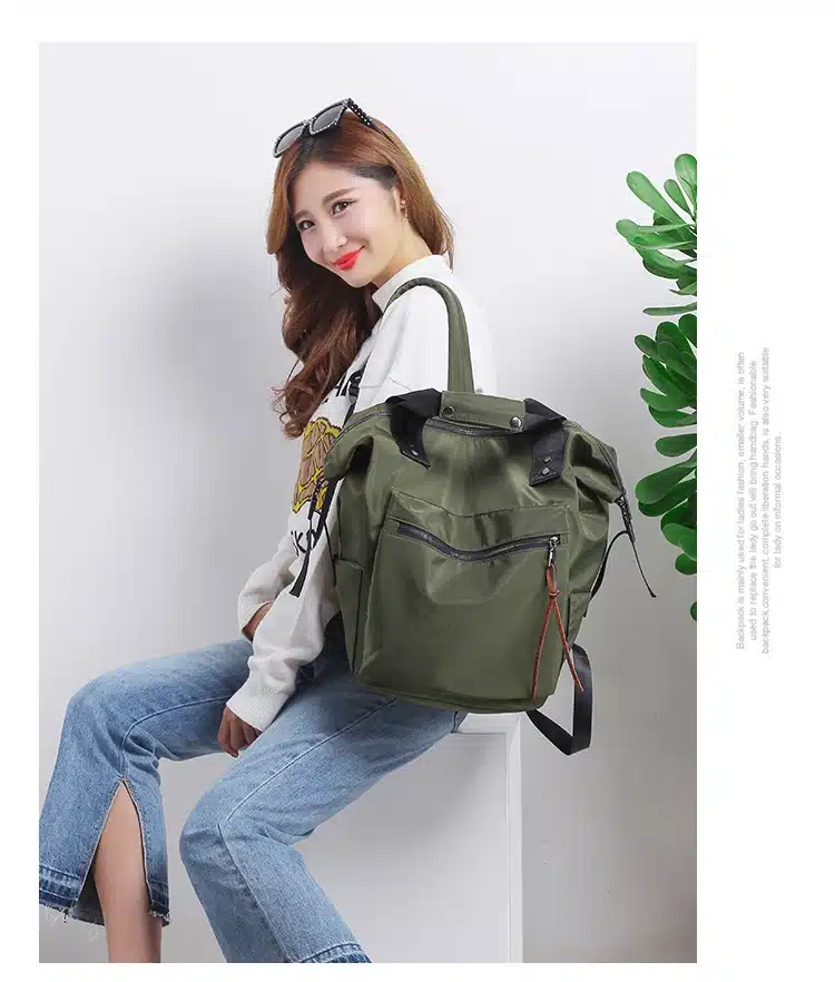 2018 Nylon Backpack Women Casual Backpacks Ladies High Capacity Back To School Bag Teenage Girls Travel Students Mochila Bolsa 20