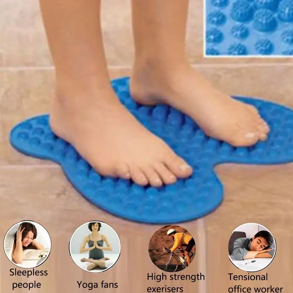 High Quality Foot Massage Pad Reflexology Foot Relief Mat Pain Relieving 2800 Points Massager Pad Acupressure Shiatsu Blanket 2
