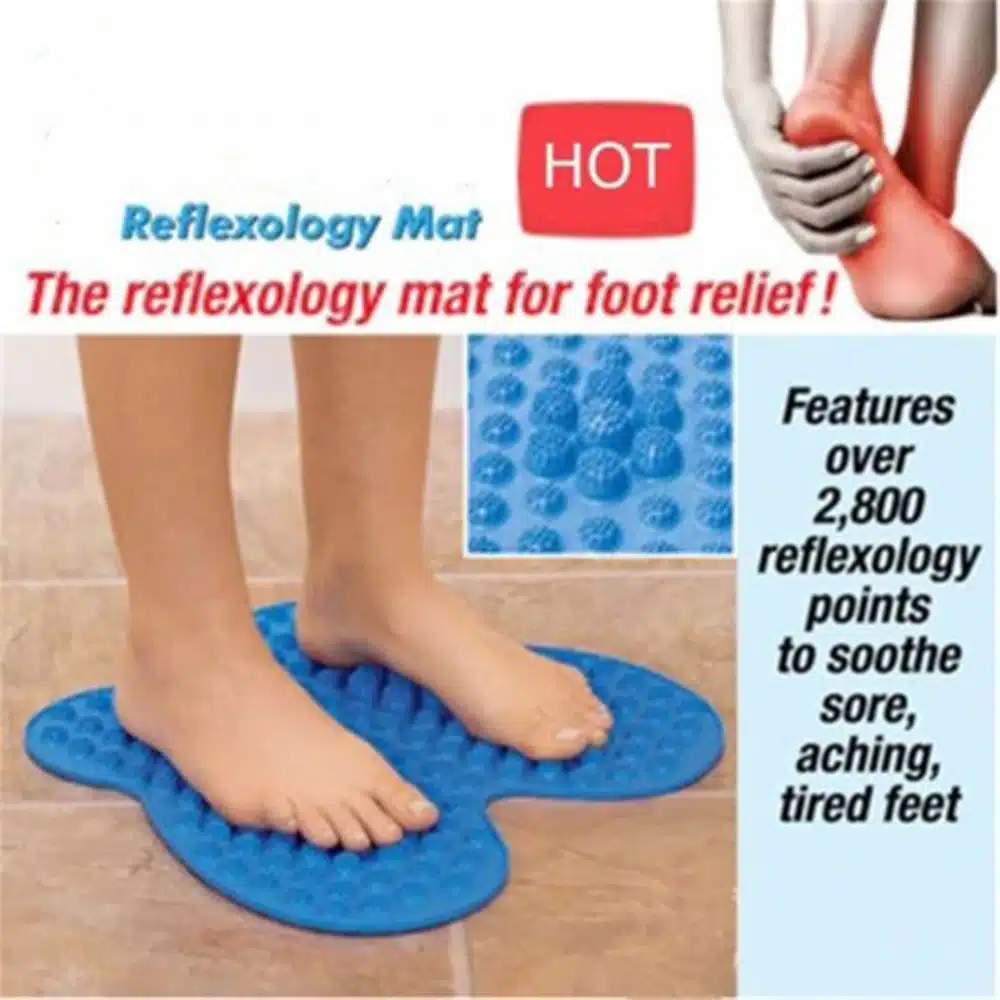High Quality Foot Massage Pad Reflexology Foot Relief Mat Pain Relieving 2800 Points Massager Pad Acupressure Shiatsu Blanket 3