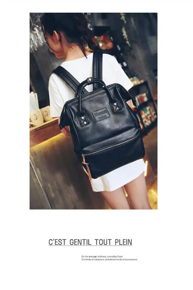 Fashion Multifunction women backpack fashion youth korean style shoulder bag laptop backpack schoolbags for teenager girls boys 46