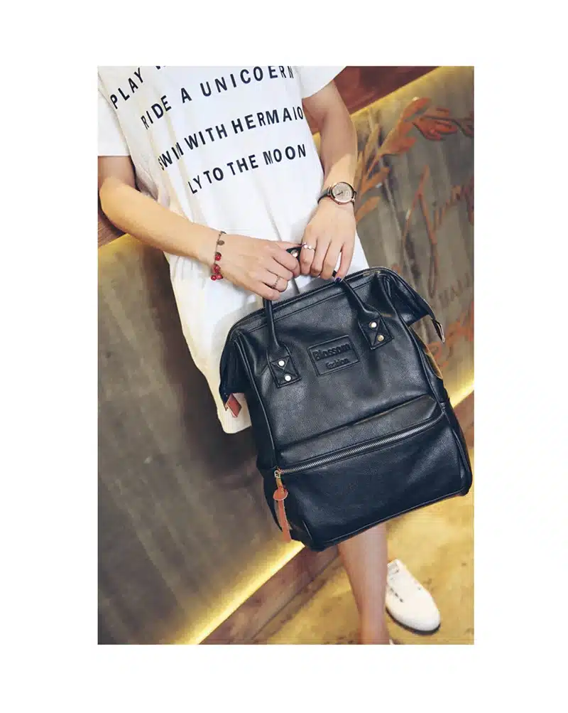 Fashion Multifunction women backpack fashion youth korean style shoulder bag laptop backpack schoolbags for teenager girls boys 48