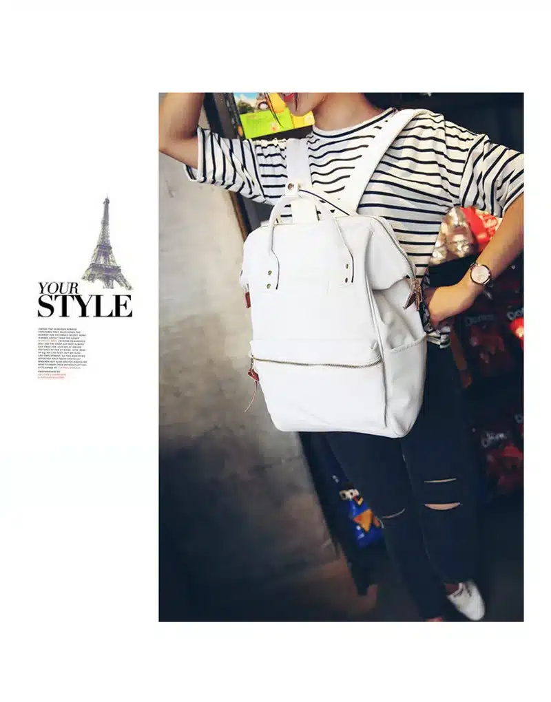 Fashion Multifunction women backpack fashion youth korean style shoulder bag laptop backpack schoolbags for teenager girls boys 52