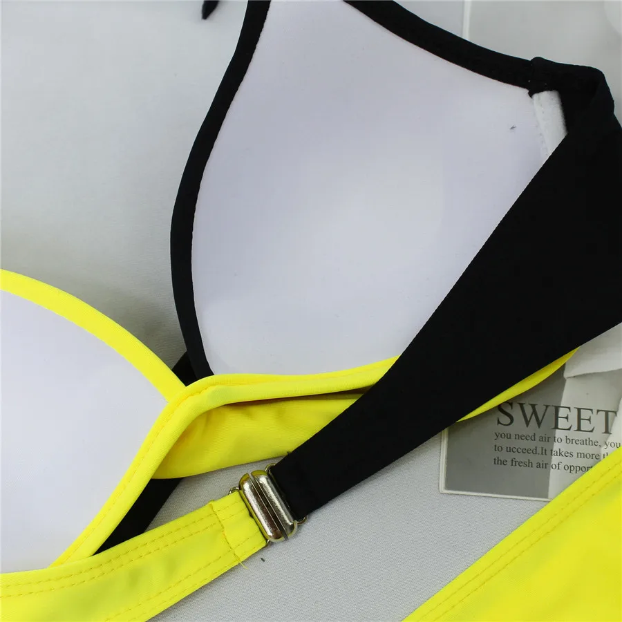 Sexy Bikini Push Up Swimwear Women biquinis feminino 2018 mujer Swimsuit tanga Swimming Bathing Suit Plus Size Bikinis Set XXXL 9