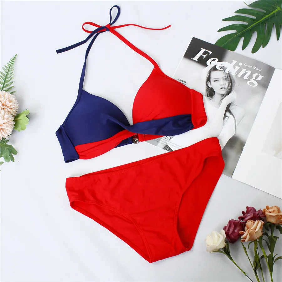 Sexy Bikini Push Up Swimwear Women biquinis feminino 2018 mujer Swimsuit tanga Swimming Bathing Suit Plus Size Bikinis Set XXXL 11